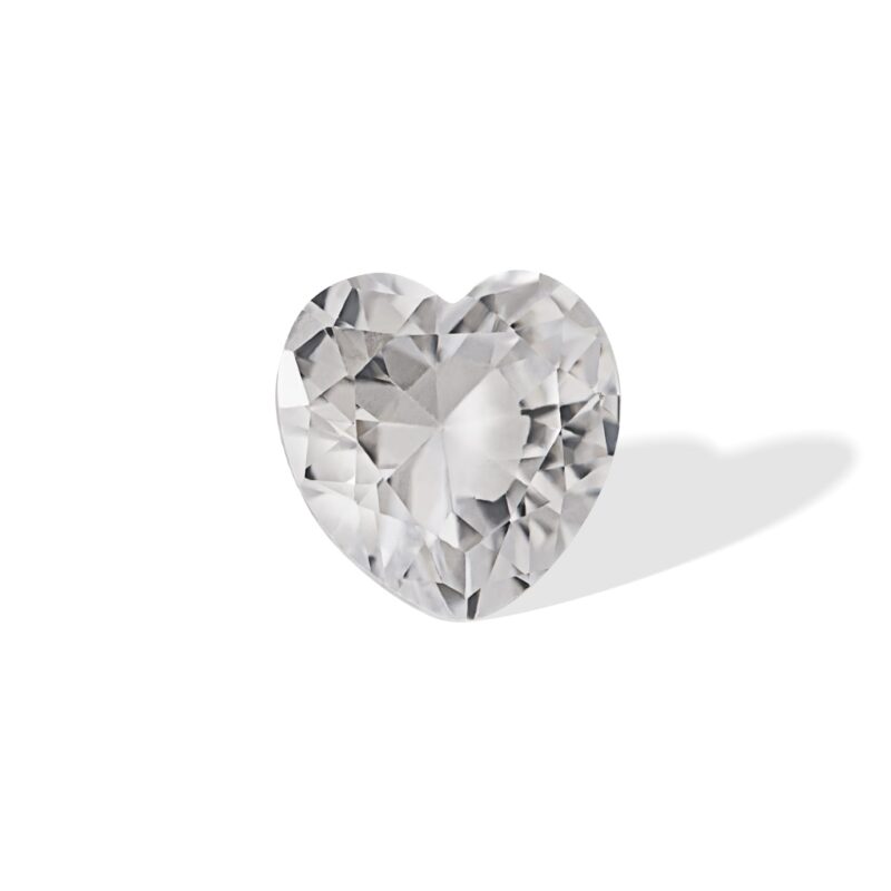 Zircônia coração cristal