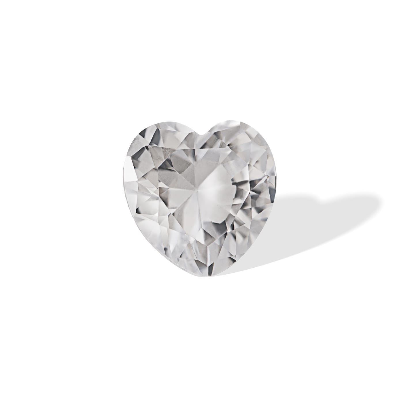 Zircônia coração cristal