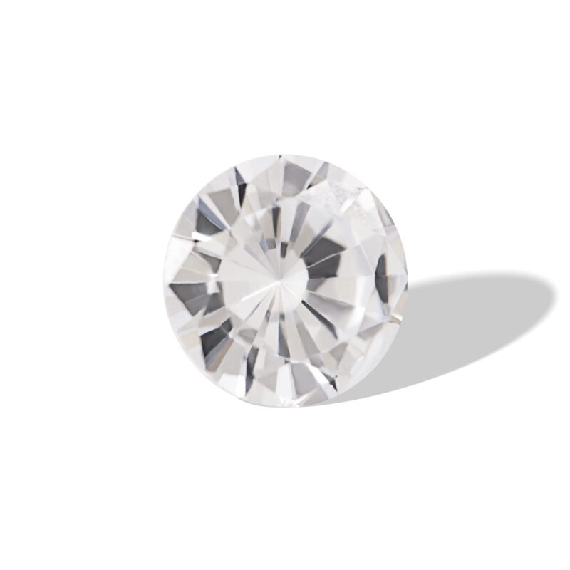 Zirconia redonda cristal