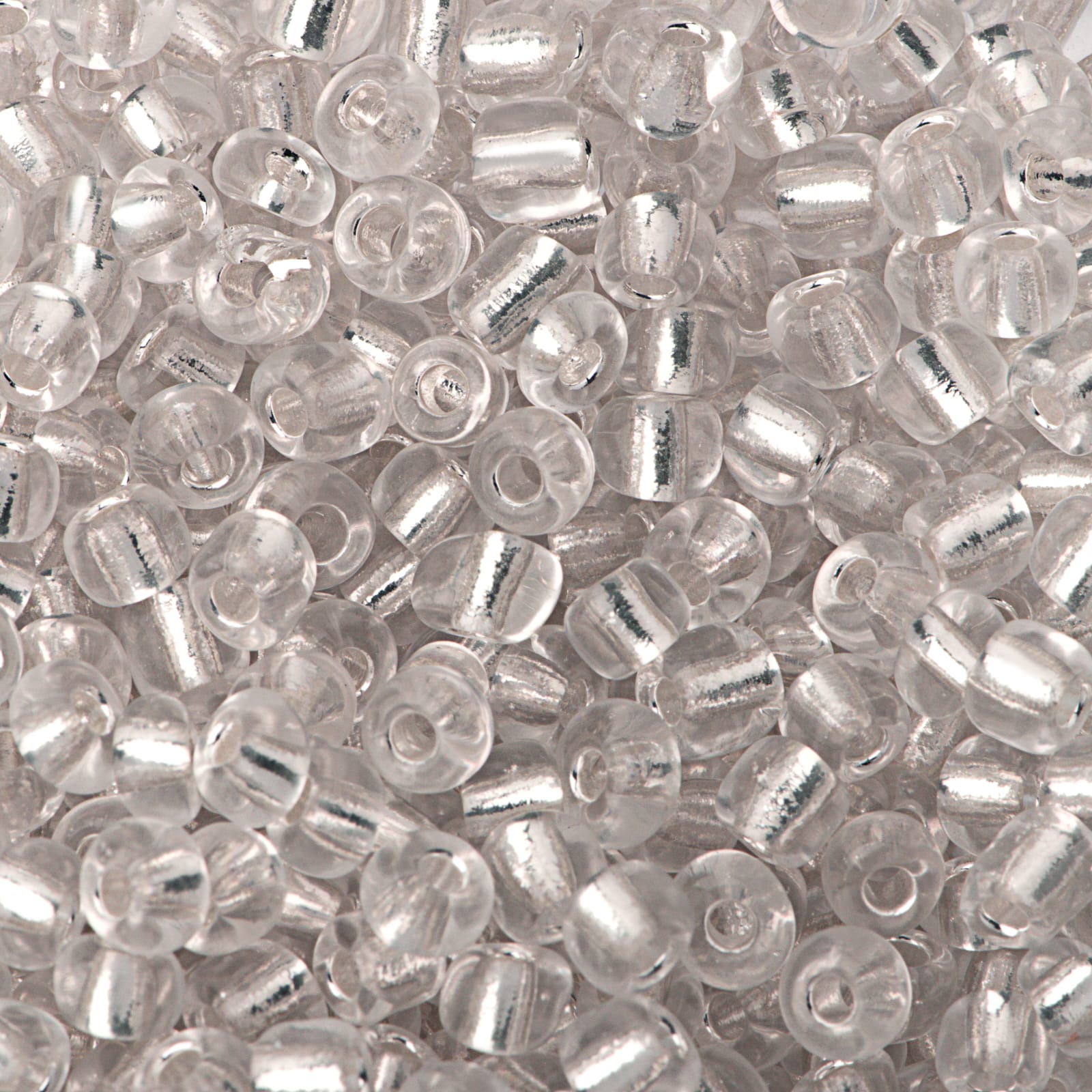 Miçanga 6/0 transparente varejo (100 Gramas )- 10333