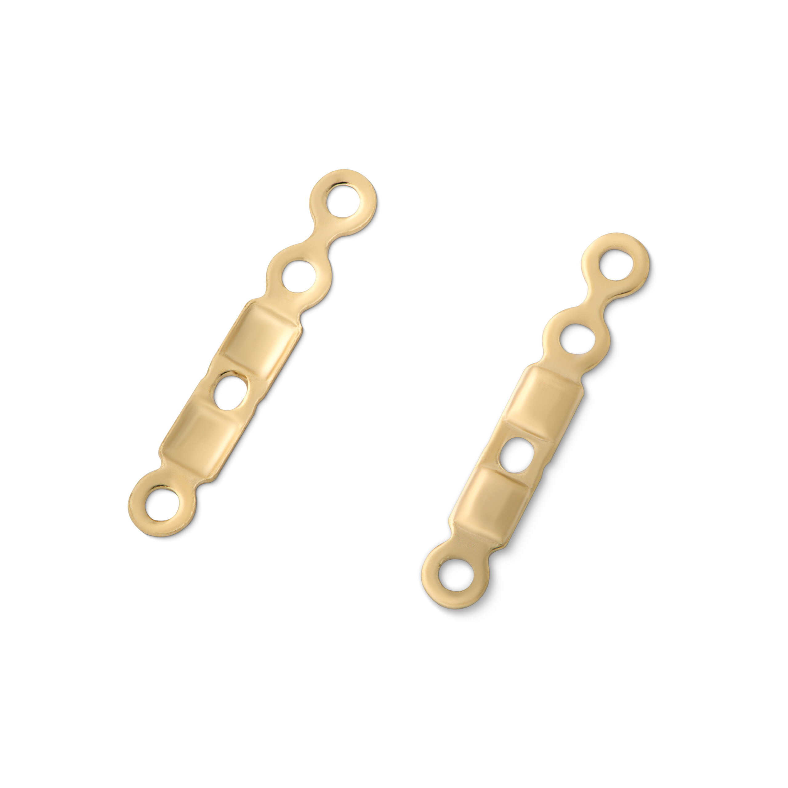 Terminal de latão mod 2916 ouro (20 pçs) - 66252