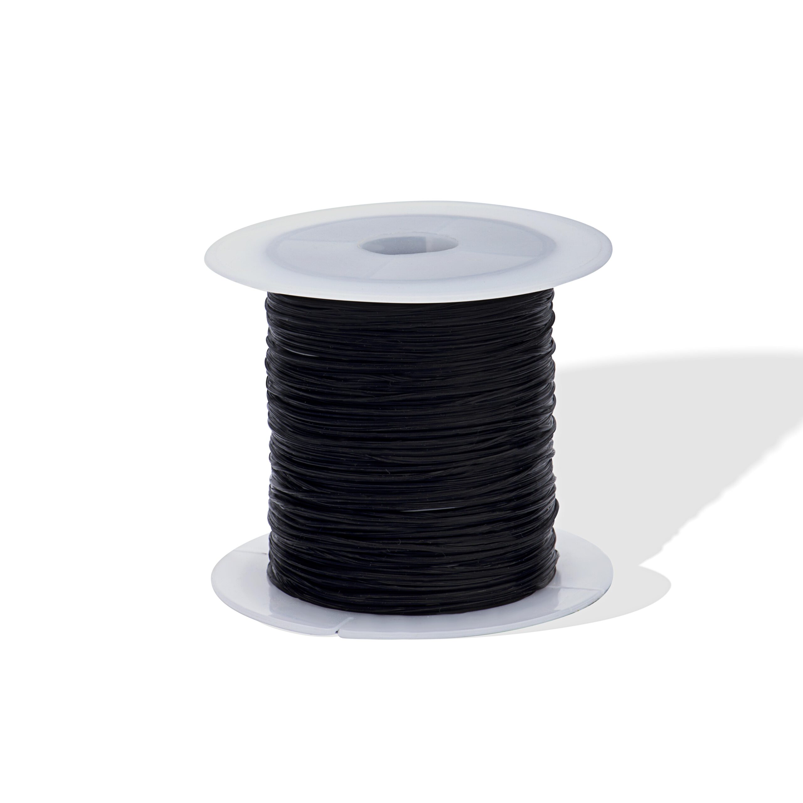 Fio de fibra elástica preto 10 metros - 180142