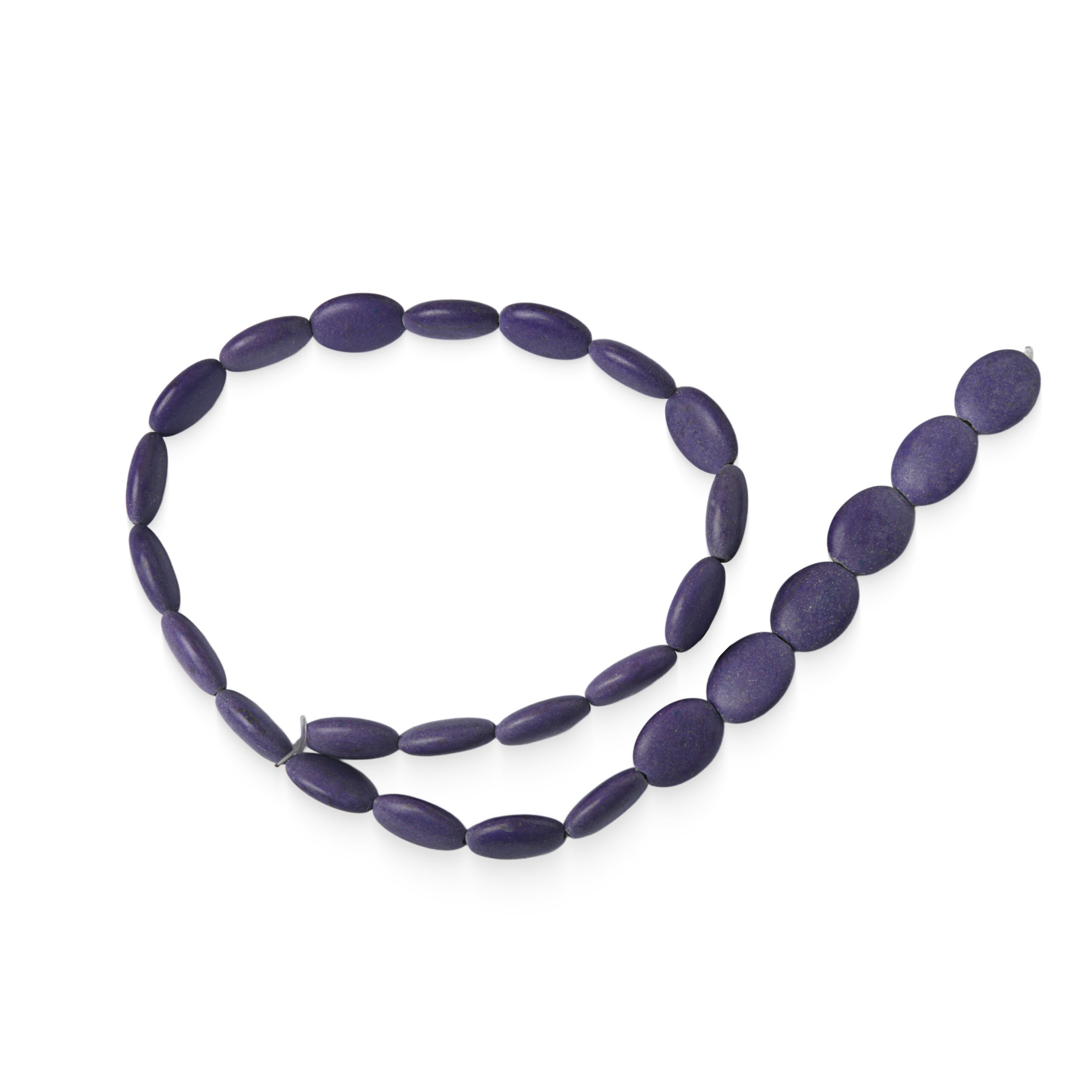Fios de cêramica formato oval  - 70106
