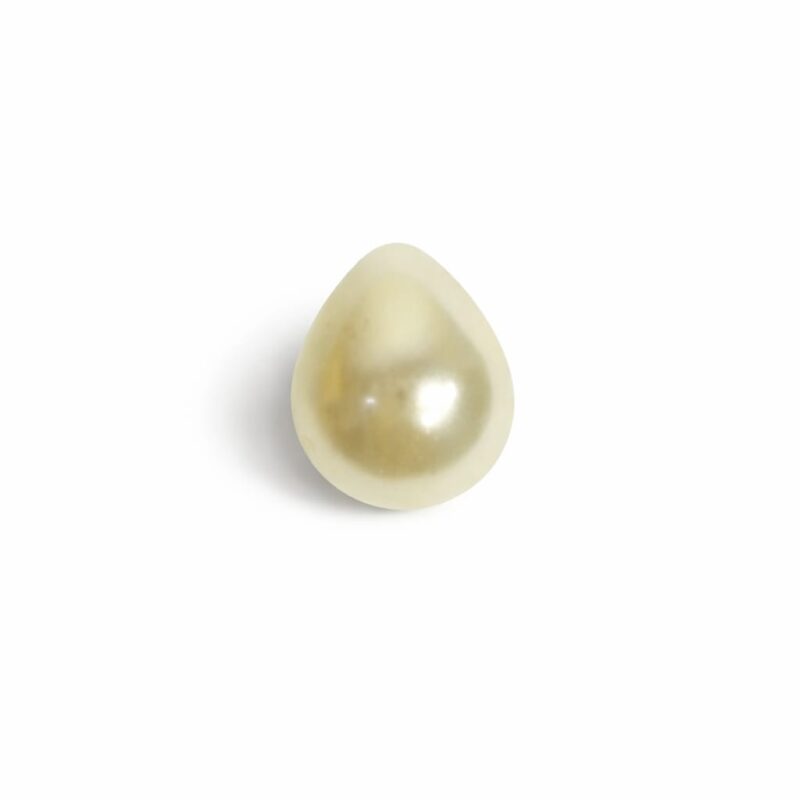 Gota 5x14 Creme com 1 furo (10 pçs) -64977